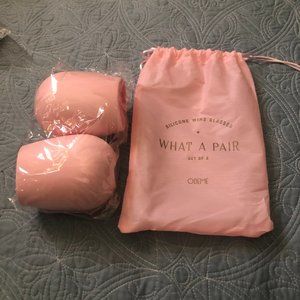 Odeme Set of 2 wine silicone glasses